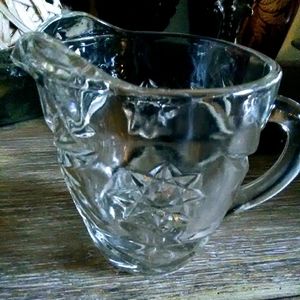 Small Vintage Willow & Star of David Creamer